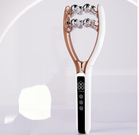 Facial Massager Face and Neck | Shaper & Slimmer for Women | Korean Skin Care | Lymphatic Contour Face Brush Face Roller Lymphatic Drainage | Rechargeable for Home & Travel Use